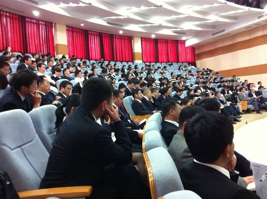 劉大海培訓師培訓現場